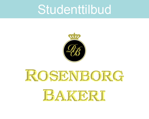  - Student Rosenborg Bakeri  10& på hele kjøpet