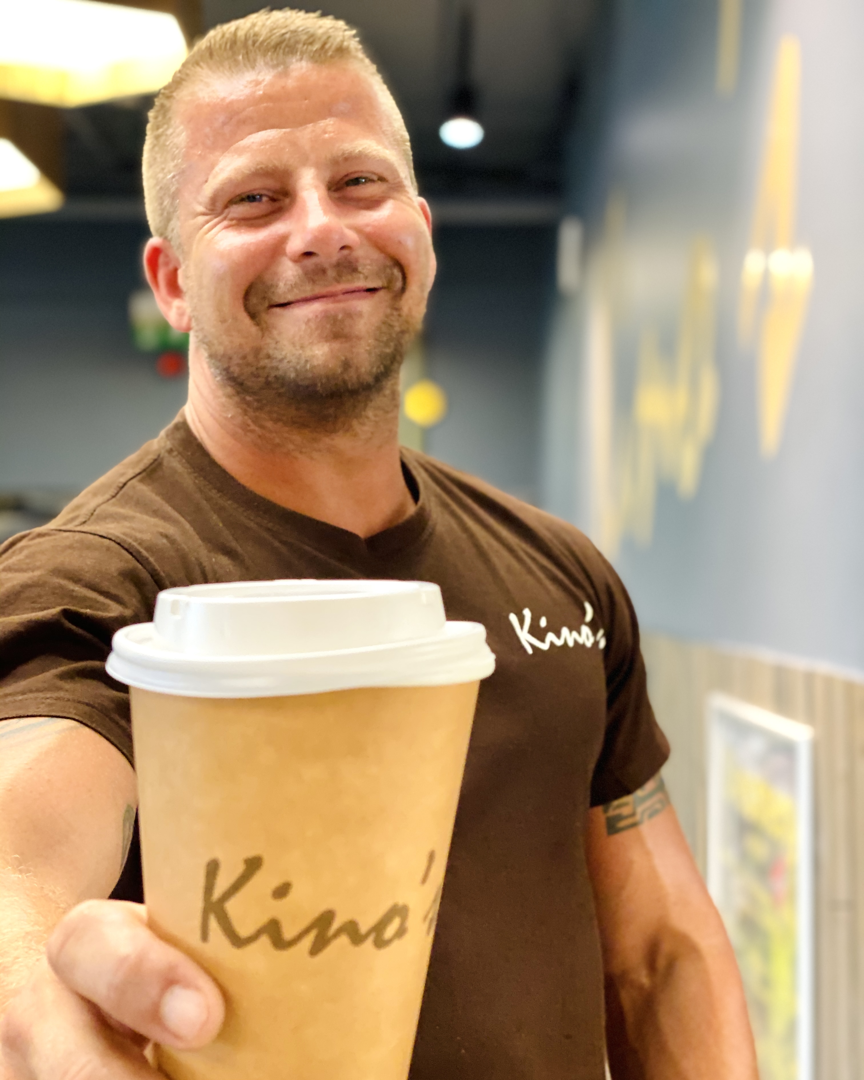 Kino´s (45,- for valgfri kaffe)