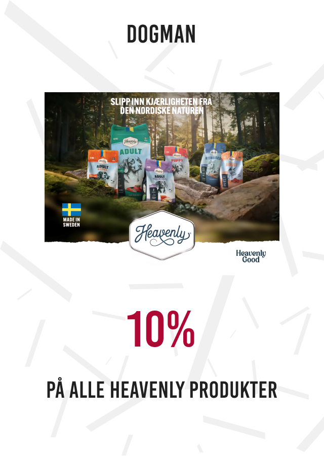 10% på alle Heavenly produkter
