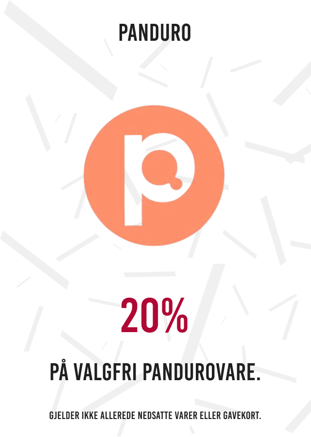 20% På valgfri Pandurovare.