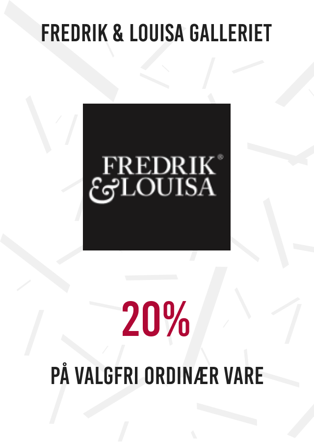 Fredrik & Louisa Galleriet: 20% På valgfri ordinær vare