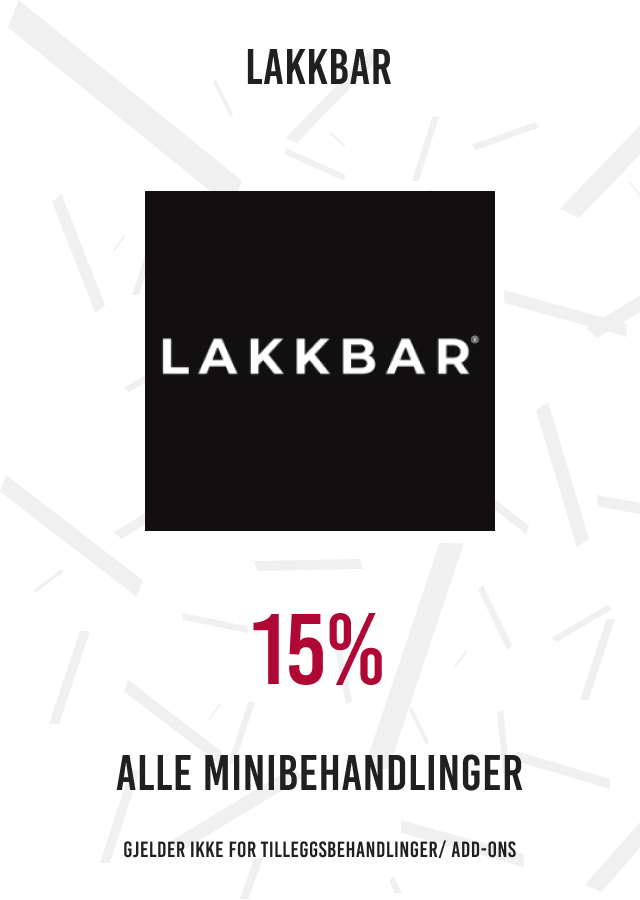 15% Alle minibehandlinger