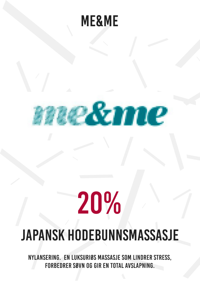 20% japansk hodebunnsmassasje