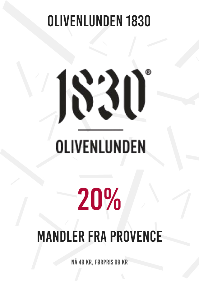 20% mandler fra provence