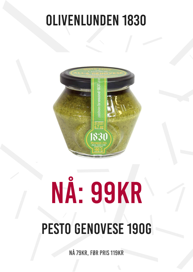 Pesto Genovese NÅ:99kr