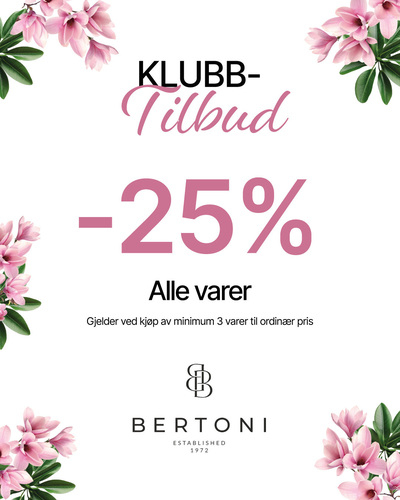 Bertoni 25% alle varer