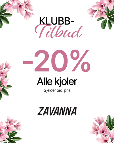 Zavanna 20% kjoler