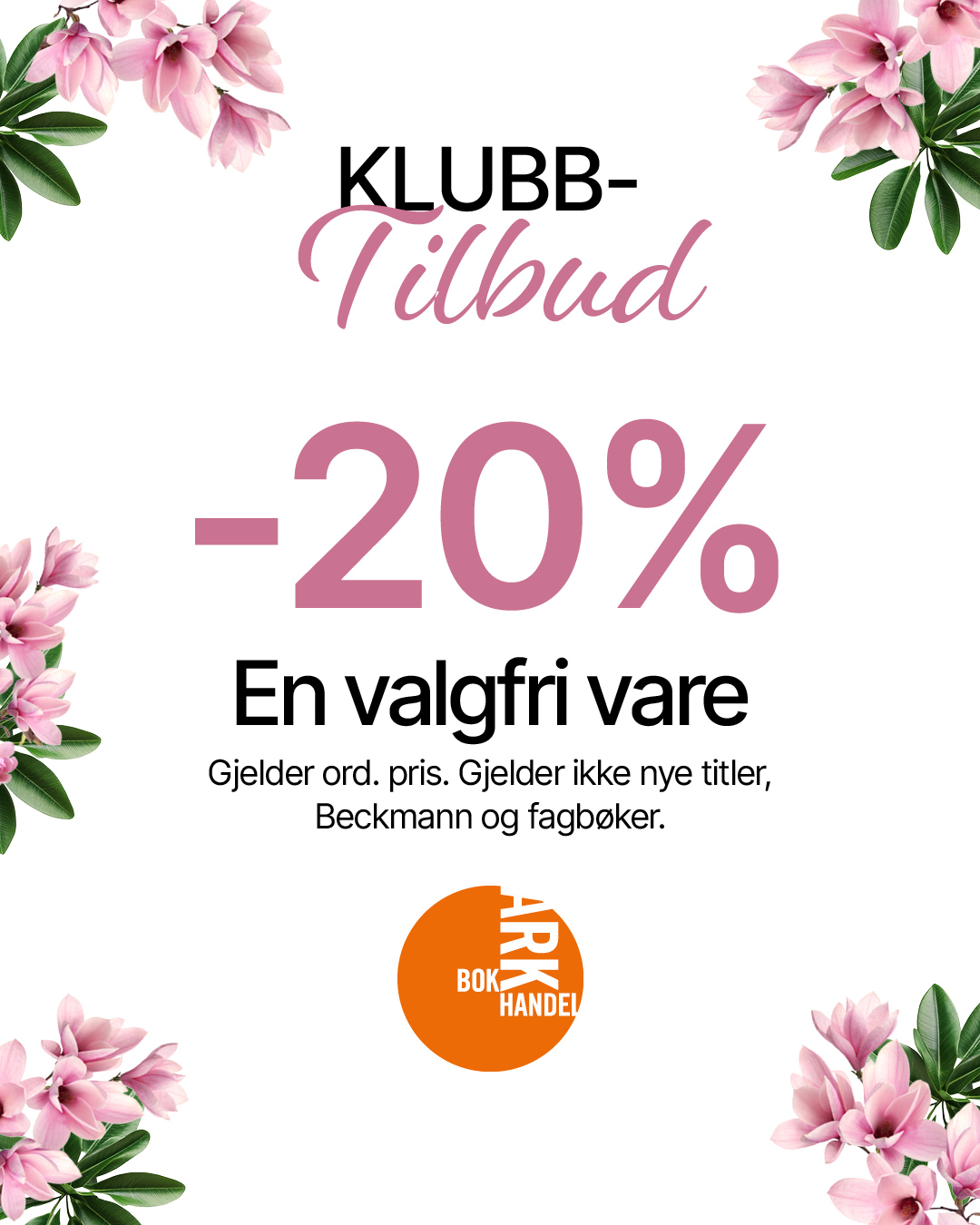 Ark 20% valgfri vare