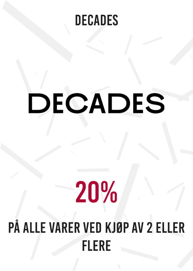 20% på alle varer ved kjøp av 2 eller flere