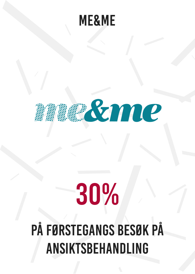 30% på førstegangs besøk på ansiktsbehanling