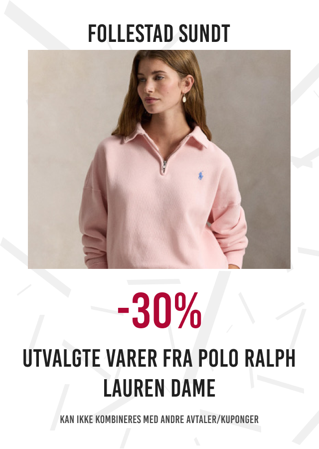 30% utvalgte varer fra Polo Ralph Lauren dame