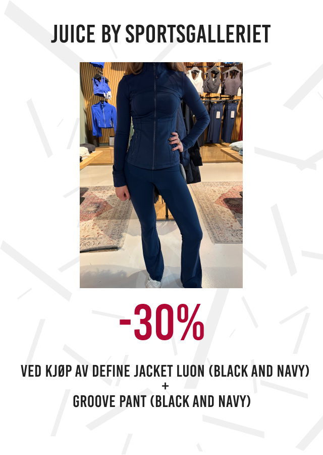 -30% ved kjøp av Define Jacket Luon (Black and navy) Groove pant (Black and navy)