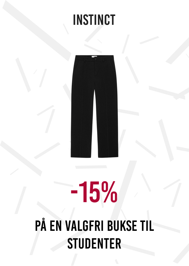 15% på en valgfri bukse