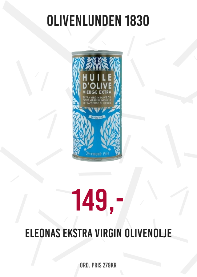149,- olivenolje